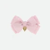 Metallic Big Bow Pink -Angels Face Negozio Metallic Big Bow Pink Front
