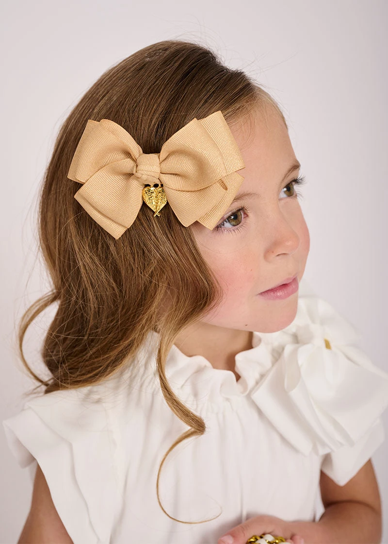 Metallic Big Bow Gold 4 Metallic Big Bow Gold - immagine 2
