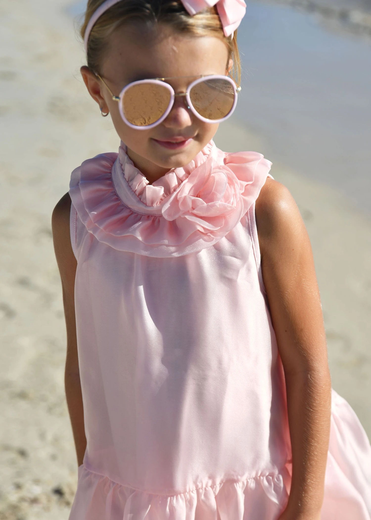 Mila Rose Detail Dress Pale Pink 5 Mila Rose Detail Dress Pale Pink - immagine 3