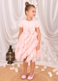 Mille Feuille Dress Peach -Angels Face Negozio Mille Feuille Dress Peach Lifestyle