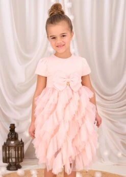 Mille Feuille Dress Peach -Angels Face Negozio Mille Feuille Dress Peach Lifestyle 1