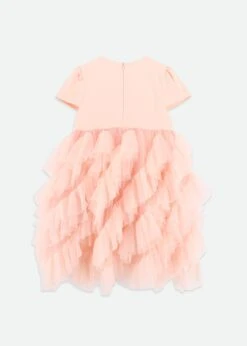 Mille Feuille Dress Peach -Angels Face Negozio MilleFeuille Dress Peach Back