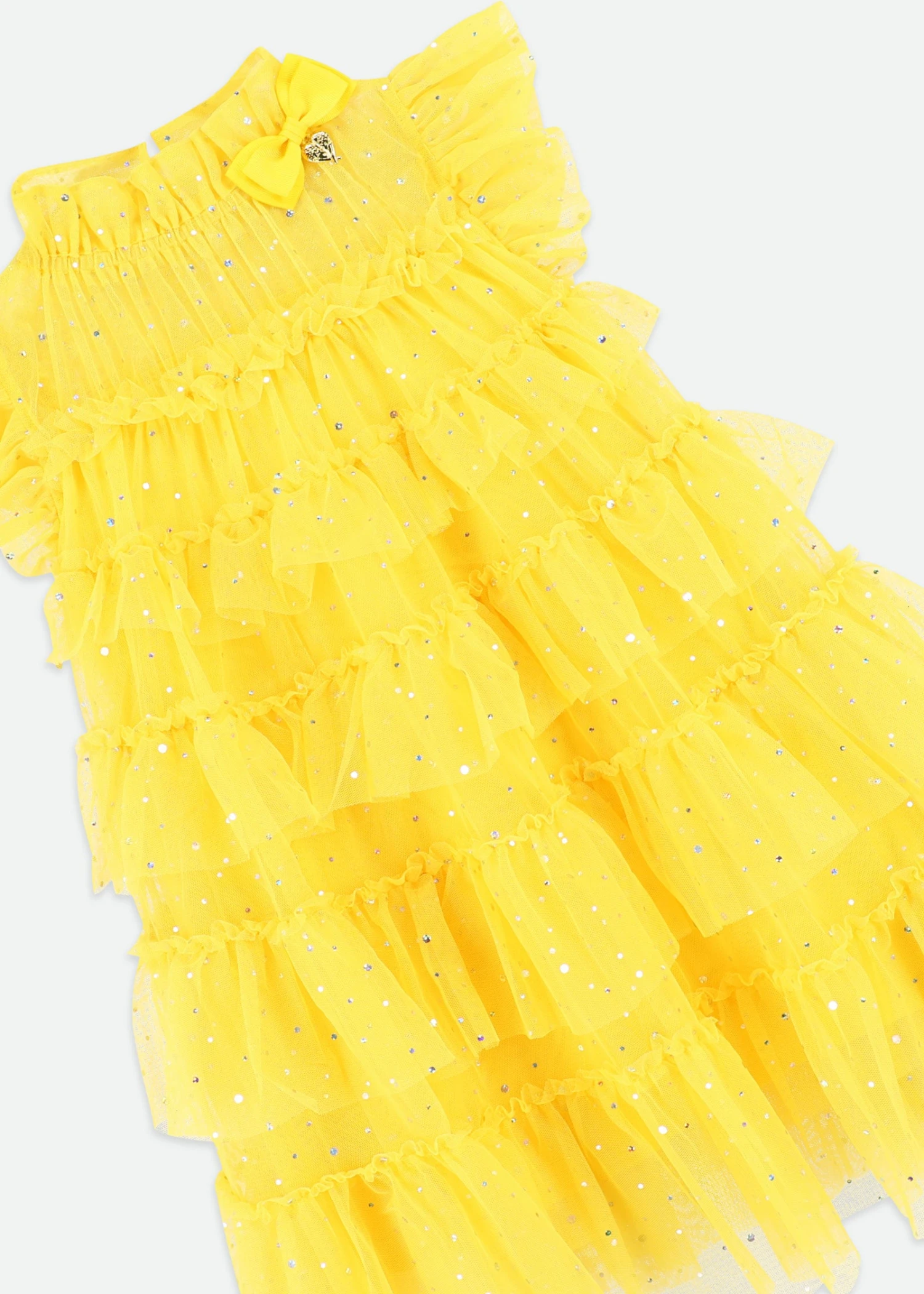 Mitzi Sparkle Tiered Dress Dandelion 5 Mitzi Sparkle Tiered Dress Dandelion - immagine 3