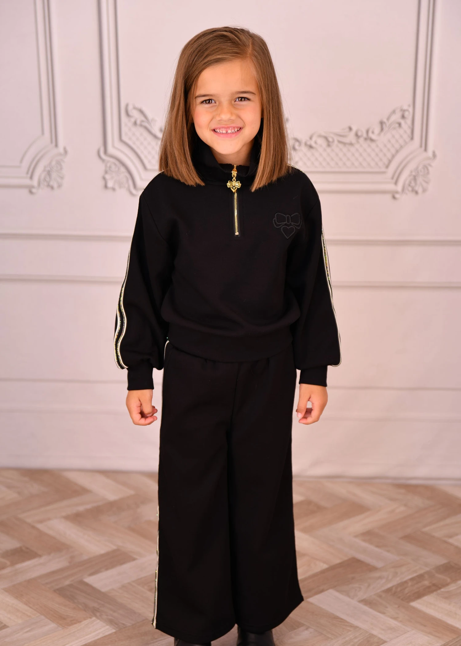 Molly Half Zip And Jogger Set Black 7 Molly Half Zip And Jogger Set Black - immagine 5