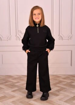 Molly Half Zip And Jogger Set Black 10 Molly Half Zip And Jogger Set Black -Angels Face Negozio Molly Set Black Lifestyle 2