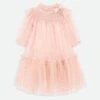 Myrtle Flock Hearts Tulle Dress Blush Pink 2 Myrtle Flock Hearts Tulle Dress Blush Pink -Angels Face Negozio Myrtle Dress Blush Front