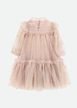 Myrtle Star Dress Champagne -Angels Face Negozio Myrtle Dress Champagne Back