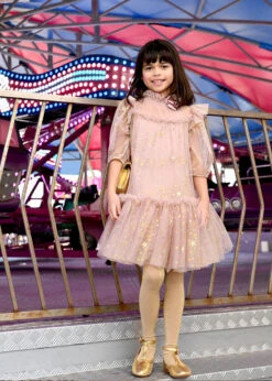 Myrtle Star Dress Champagne -Angels Face Negozio Myrtle Dress Champagne Campaign