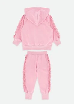 Nerys Satin Trim Tracksuit Tea Rose -Angels Face Negozio Nerys Tracksuit Tearose Back