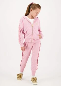 Nerys Satin Trim Tracksuit Tea Rose -Angels Face Negozio Nerys Tracksuit Tea Rose Lifestyle 3