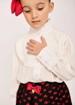 Nicola Blouse Snowdrop -Angels Face Negozio Nicola Blouse Snowdrop Lifestyle 1