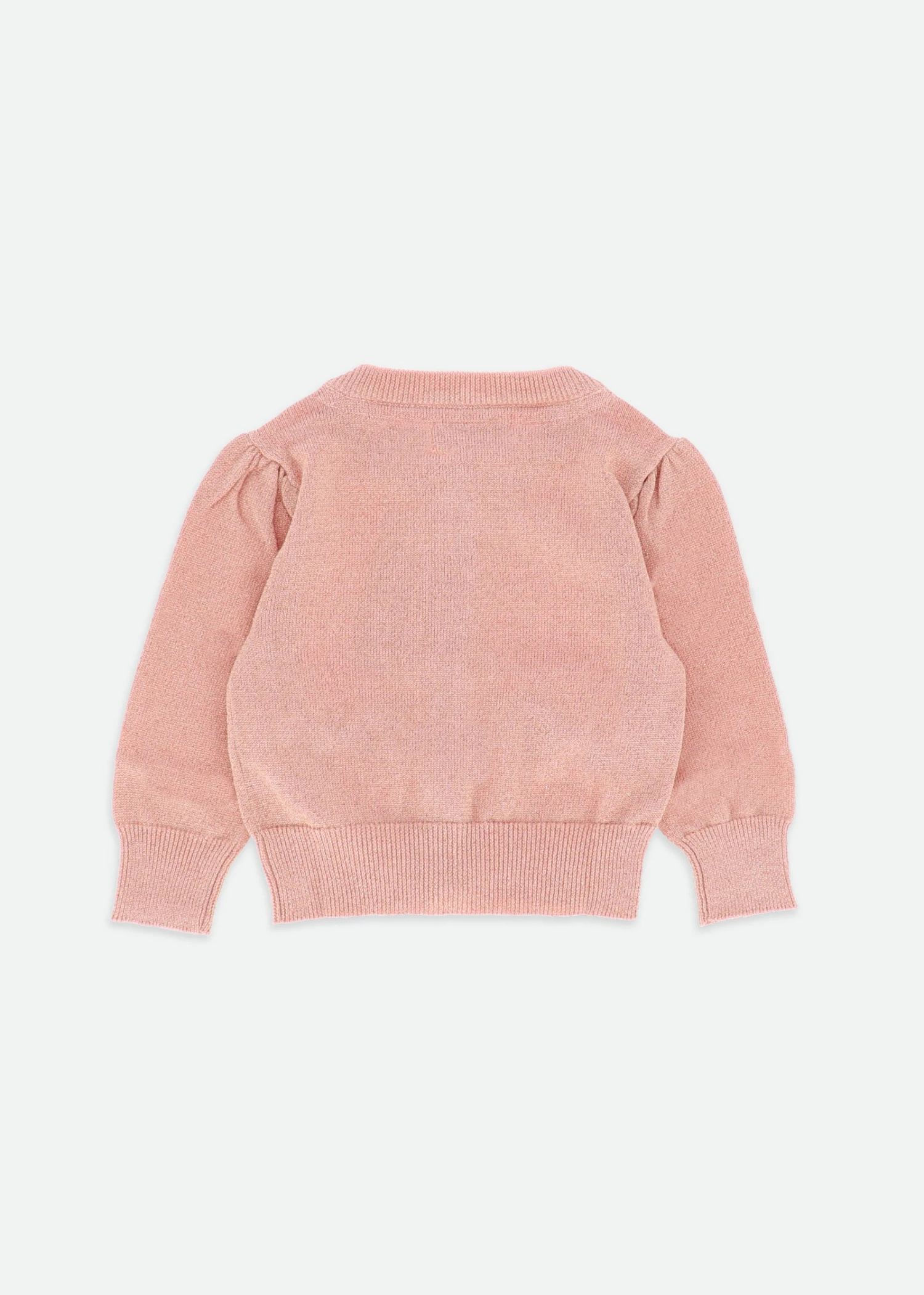 Nicolette Metallic Baby Cardigan Blush 5 Nicolette Metallic Baby Cardigan Blush - immagine 3