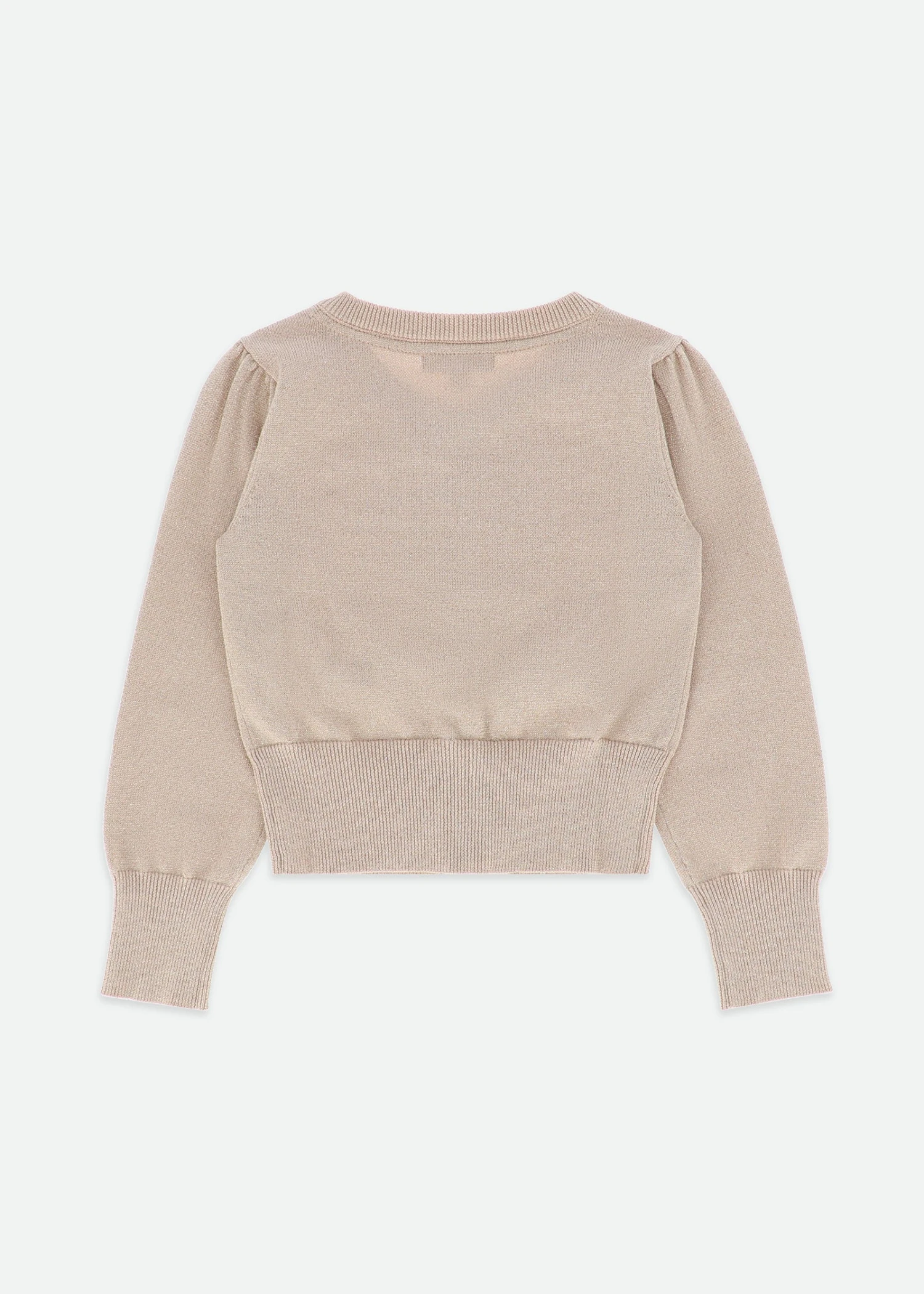 Nikki Metallic Cardigan Gold 4 Nikki Metallic Cardigan Gold - immagine 2