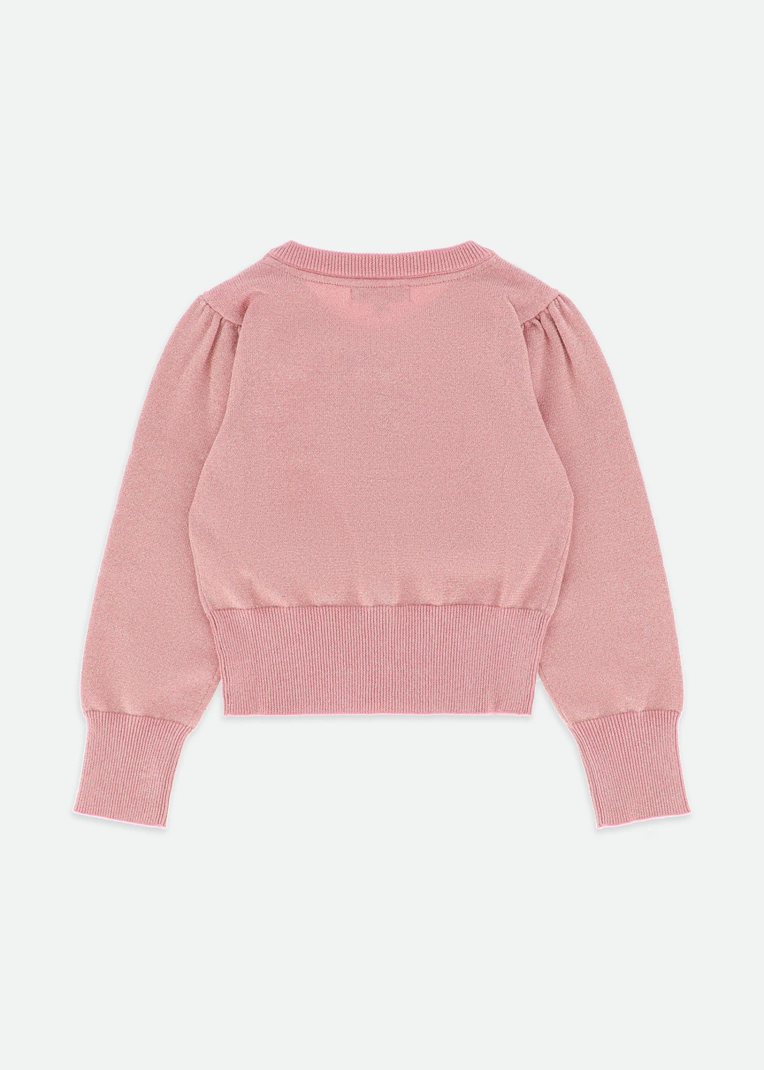 Nikki Metallic Cardigan Tea Rose 4 Nikki Metallic Cardigan Tea Rose - immagine 2