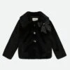 Nola Fur Jacket Black