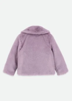 Nola Fur Jacket Lilac 12 Nola Fur Jacket Lilac -Angels Face Negozio Nola Jacket Lilac Back