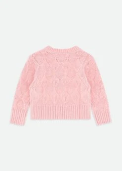 Nottingham Knit Jumper Pink -Angels Face Negozio Nottingham Jumper Pink Back