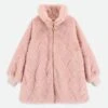 Oscars Fur Weave Jacket Tea Rose 2 Oscars Fur Weave Jacket Tea Rose -Angels Face Negozio Oscar Jacket Tearose Front