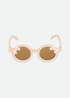 Paige Bow Sunglasses Blush Pink 7 Paige Bow Sunglasses Blush Pink -Angels Face Negozio Paige Sunglasses Blush Front
