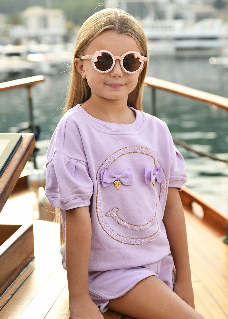 Paige Bow Sunglasses Blush Pink 4 Paige Bow Sunglasses Blush Pink - immagine 2