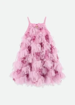 Palma 3D Tulle And Sequin Dress Orchid