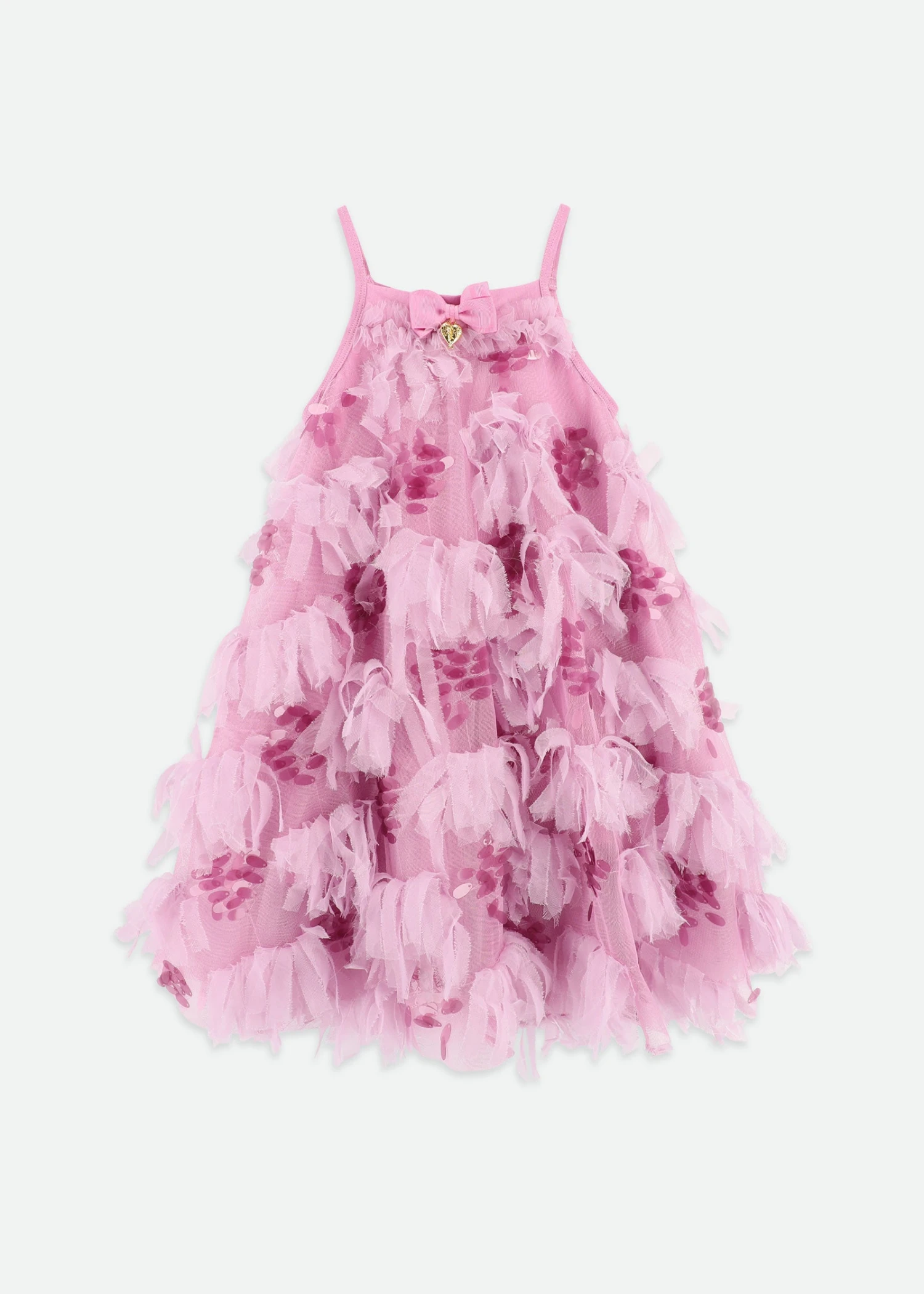 Palma 3D Tulle And Sequin Dress Orchid 3 Palma 3D Tulle And Sequin Dress Orchid