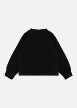 Paula Sweat With Bow Black -Angels Face Negozio Paula Sweat Black Back