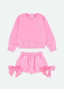Paulette Top And Shorts Set Begonia Pink