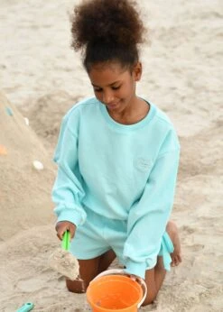 Paulette Top And Shorts Aqua Marine -Angels Face Negozio Paulette Set Aqua Campaign 1