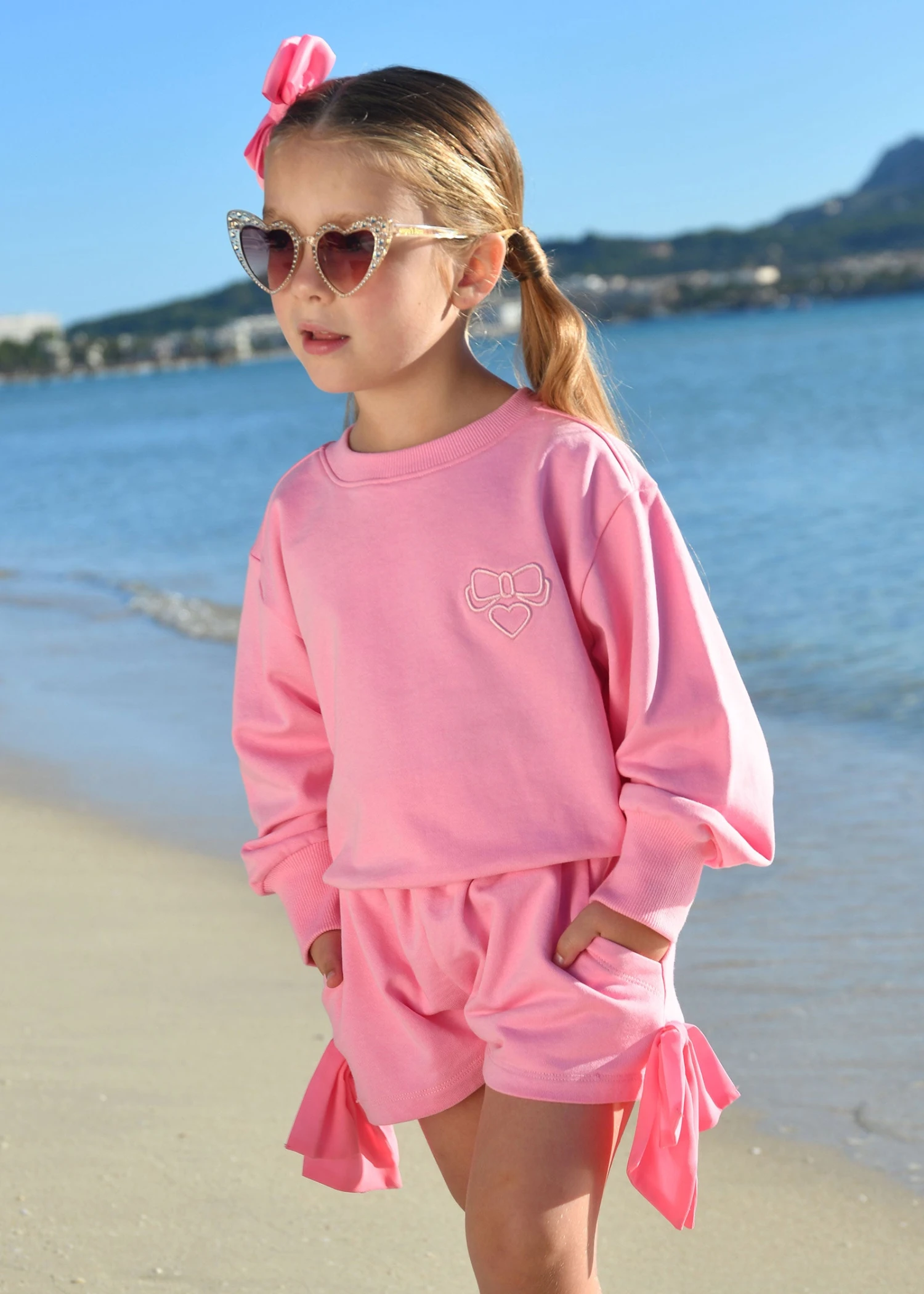 Paulette Top And Shorts Set Begonia Pink 4 Paulette Top And Shorts Set Begonia Pink - immagine 2