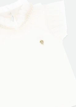 Pearlee Top Snowdrop -Angels Face Negozio Pearlee Top Snowdrop Detail