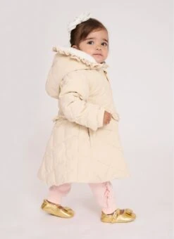 Peppa Baby Coat Champagne -Angels Face Negozio Peppa Baby Coat Champagne Lifestyle