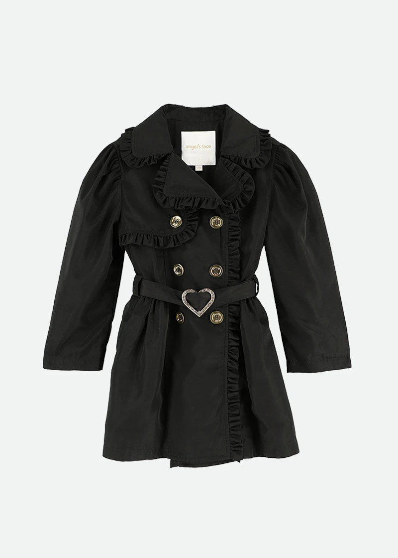 Perdey Trench Coat Black 3 Perdey Trench Coat Black
