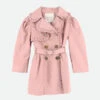 Perdey Trench Coat Tea Rose