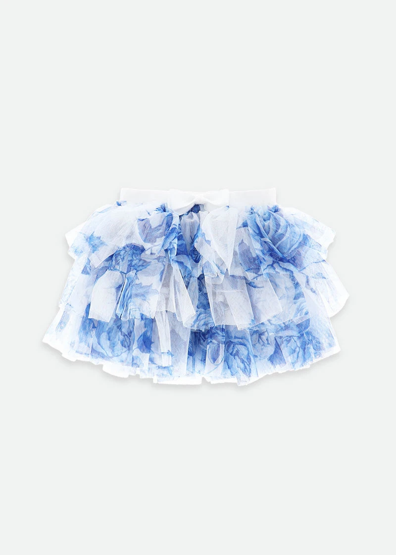 Pip Blue Flower Baby Skirt Snowdrop 3 Pip Blue Flower Baby Skirt Snowdrop