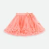 Pixie Tutu Skirt Coral 1 Pixie Tutu Skirt Coral -Angels Face Negozio Pixie Skirt Coral Front