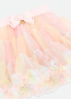 Pixie Tutu Skirt Rainbow -Angels Face Negozio Pixie Skirt Rainbow Detail