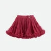 Pixie Tutu Skirt Tibetan Red -Angels Face Negozio Pixie Tutu Tibetan Red Flat Front 1Web New