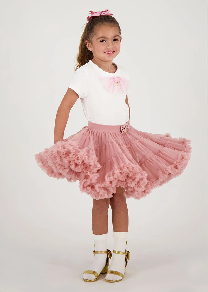 Pixie Tutu Skirt Tea Rose 4 Pixie Tutu Skirt Tea Rose - immagine 2