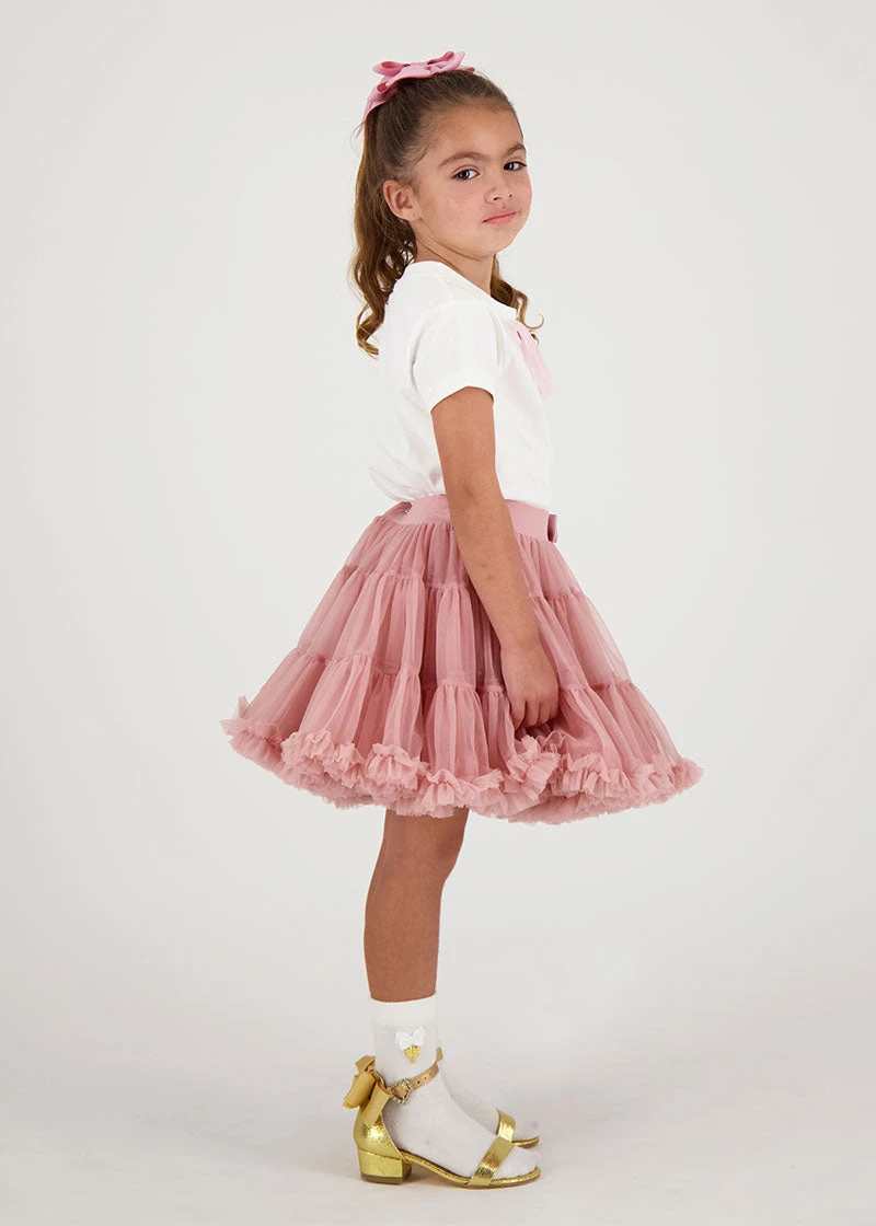 Pixie Tutu Skirt Tea Rose 6 Pixie Tutu Skirt Tea Rose - immagine 4