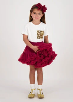 Pixie Tutu Skirt Tibetan Red -Angels Face Negozio Pixie Tutu Tibetan Red Lifestyle