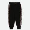 Posh Jogger Black With Gold -Angels Face Negozio Posh Jogger Black Front