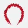 Rae Ruffle Aliceband Red