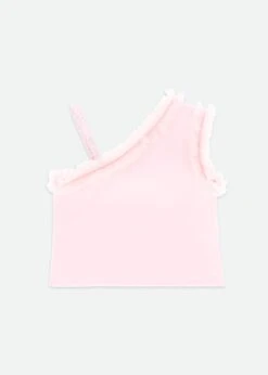 Reese One Shoulder Top Pale Pink -Angels Face Negozio Reece Top Pink Back