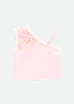 Reese One Shoulder Top Pale Pink