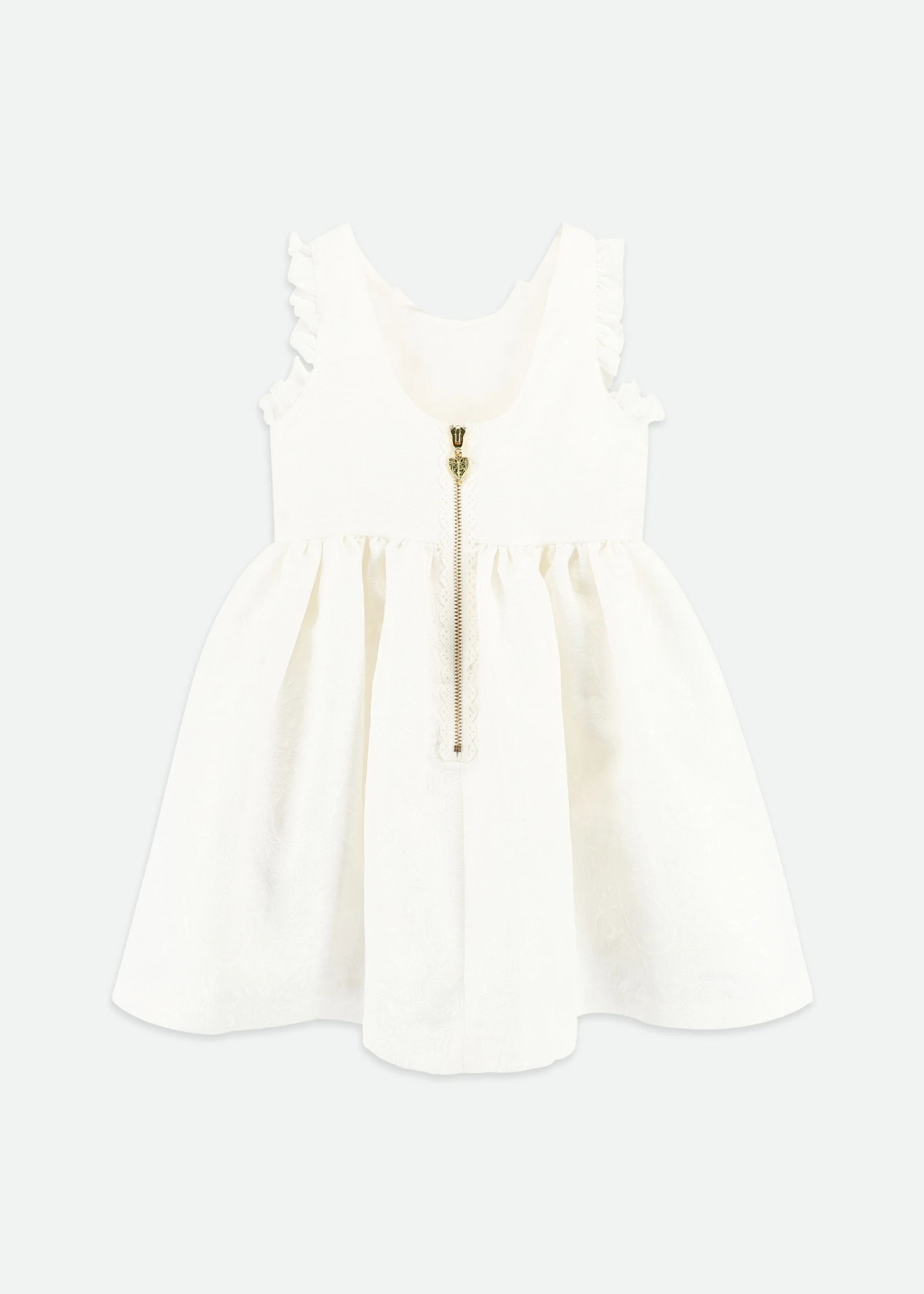 Rhiannon Jacquard Dress Snowdrop 7 Rhiannon Jacquard Dress Snowdrop - immagine 5