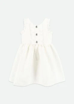 Rhiannon Jacquard Dress Snowdrop