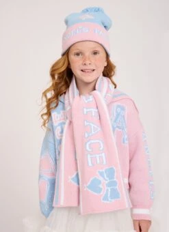 Rochester Scarf Pink -Angels Face Negozio Rochester Scarf Pink Lifestyle