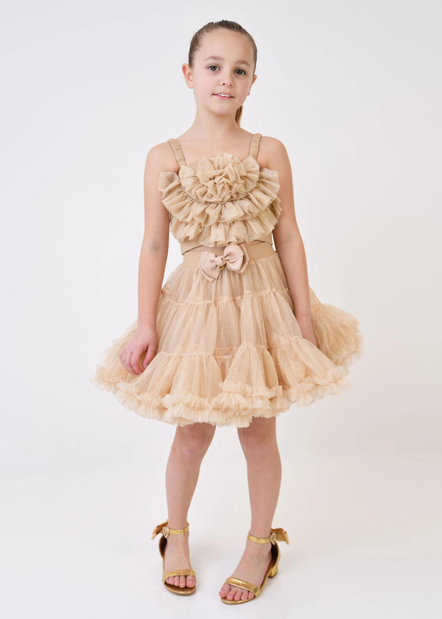 Rosetta Tulle Top Sand Sparkle 4 Rosetta Tulle Top Sand Sparkle - immagine 2