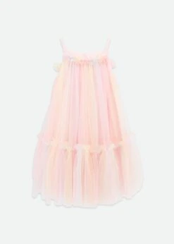 Rosheen Tulle Dress Rainbow -Angels Face Negozio Rosheen Dress Rainbow Back